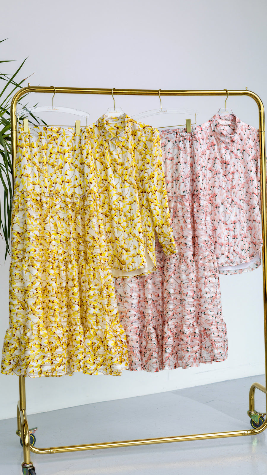 Blossoming Summer : Floral Gathered Skirt